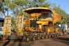 Oversize Roadtrain at  Timber Creek Roadhouse, NT