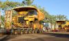 Oversize Roadtrain at  Timber Creek Roadhouse, NT