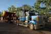 Oversize Roadtrain at  Timber Creek Roadhouse, NT