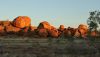 Karlu Karli (Devils Marbles) at the sunset